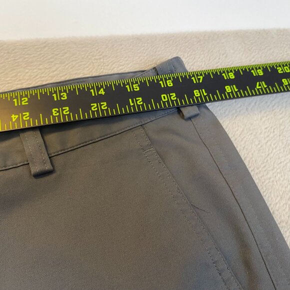 Nike Golf Mens Pants 34x34 Dri-Fit Gray Flat Front Lightweight Casual - Picture 5 of 10